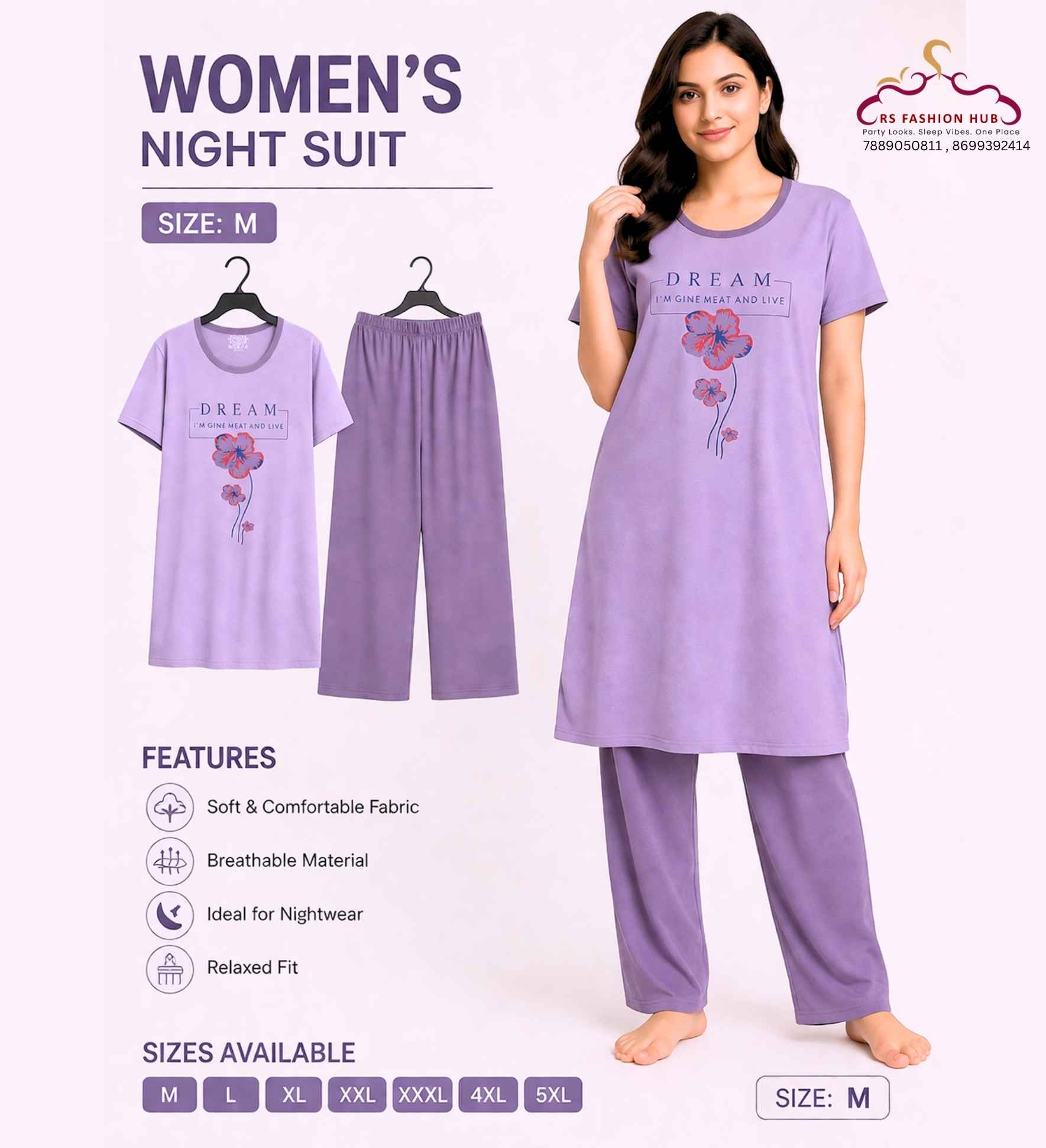 Rsfashionhub Night Suits night Suits sale all india