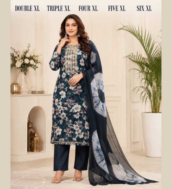 Premium Printed Suit Set With Dupatta